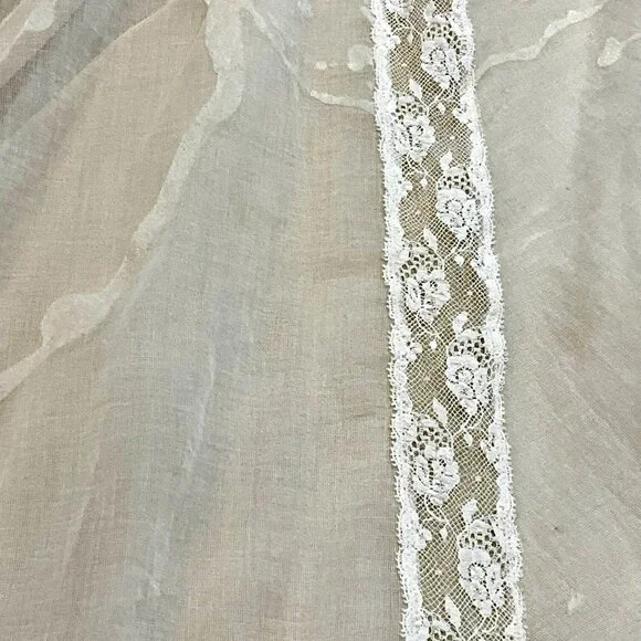 Christian Dior Boutique Paris Vintage Silk Slip Maxi Dress-Lace Panels-FR 36 - Picture 11 of 11